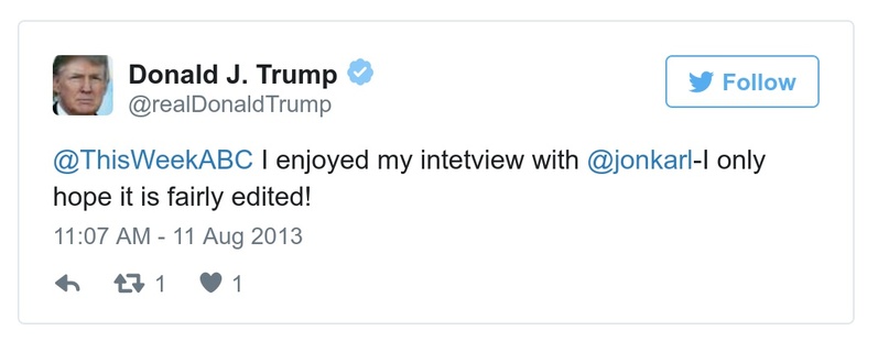 Post preview from Donald Trump
