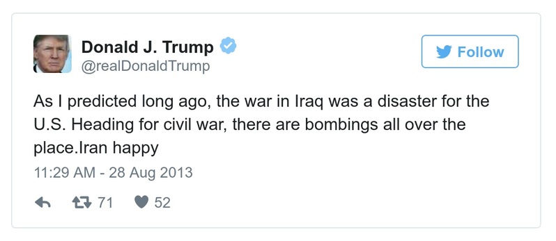 Post preview from Donald Trump