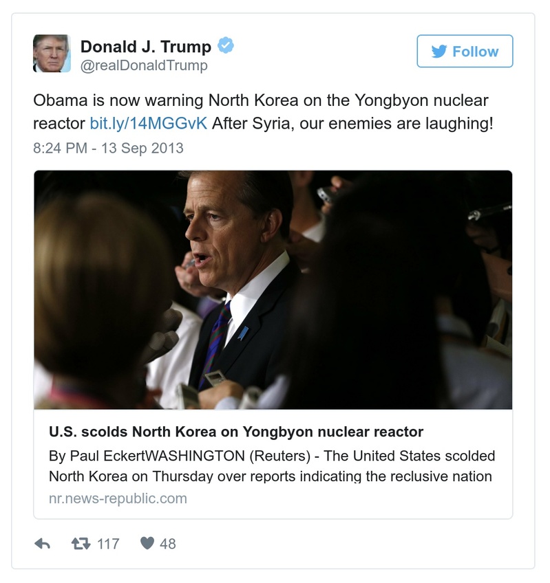 Post preview from Donald Trump