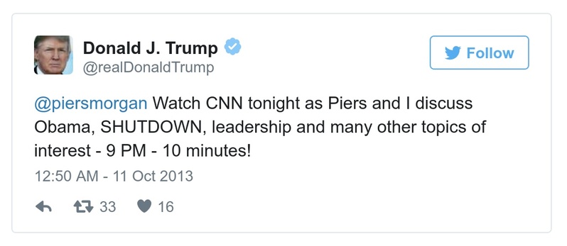 Post preview from Donald Trump