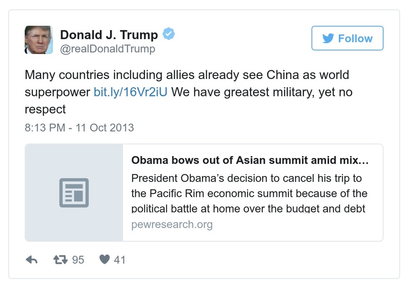 Post preview from Donald Trump