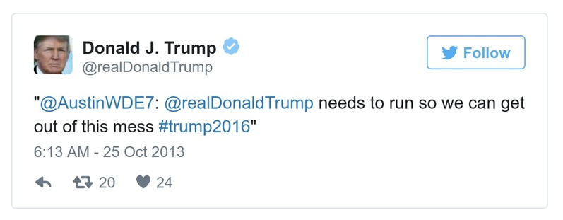 Post preview from Donald Trump