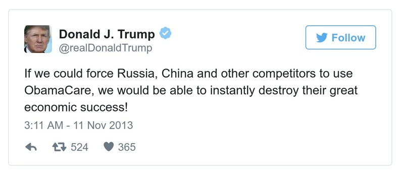 Post preview from Donald Trump