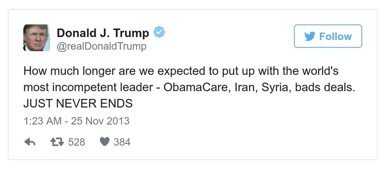 Post preview from Donald Trump