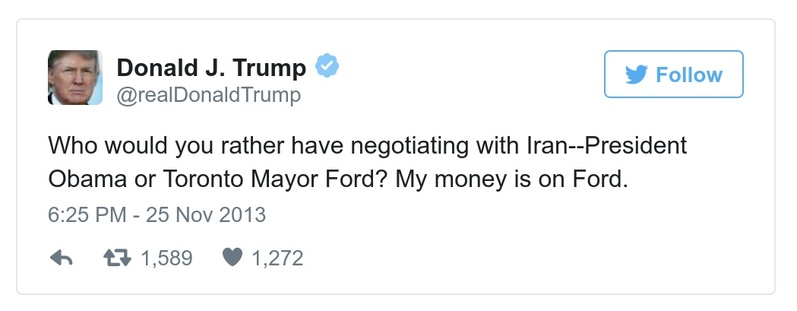 Post preview from Donald Trump