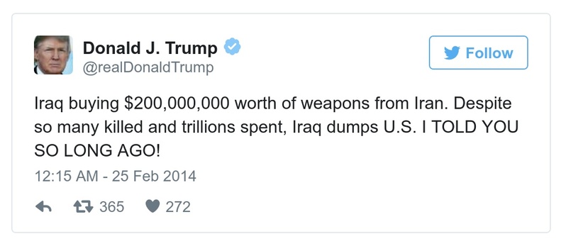 Post preview from Donald Trump