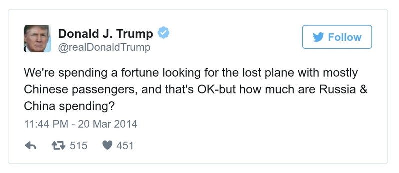 Post preview from Donald Trump