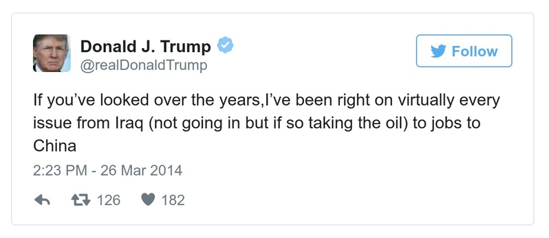 Post preview from Donald Trump