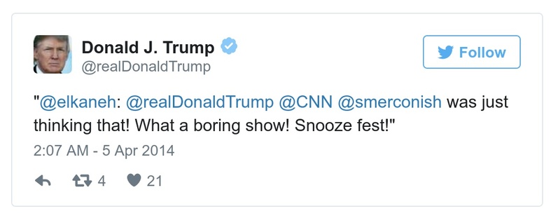 Post preview from Donald Trump