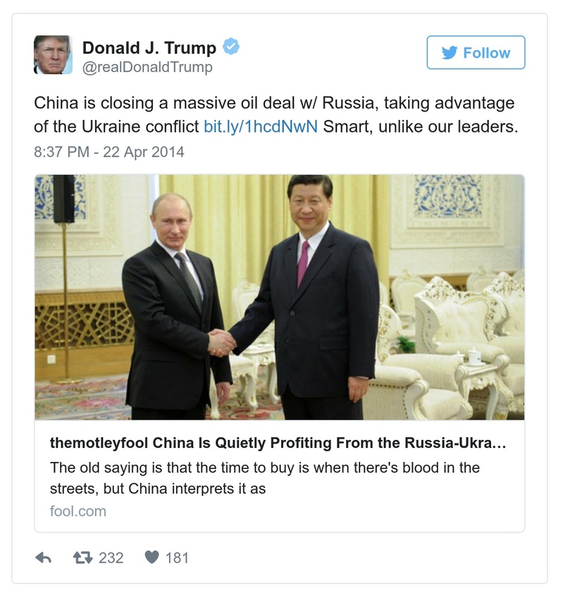 Post preview from Donald Trump