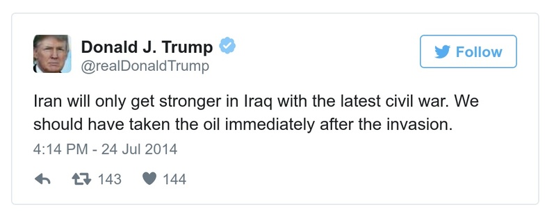 Post preview from Donald Trump