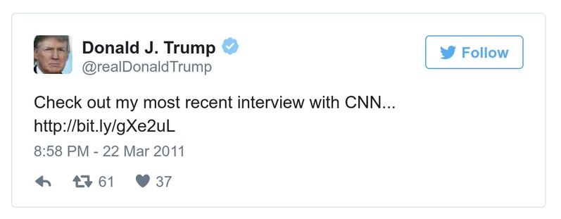 Post preview from Donald Trump