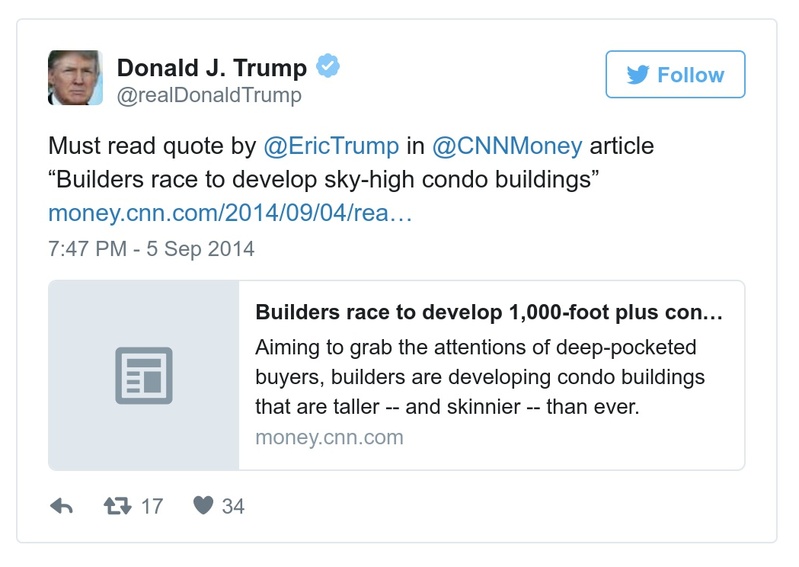 Post preview from Donald Trump