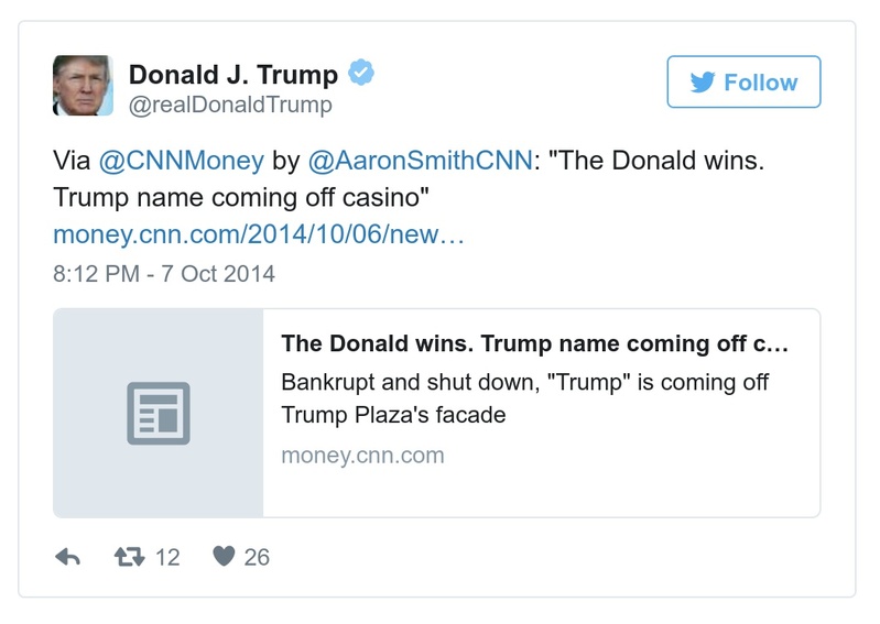 Post preview from Donald Trump