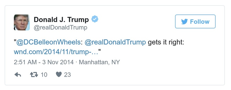 Post preview from Donald Trump