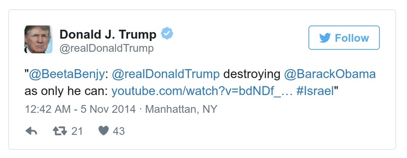 Post preview from Donald Trump