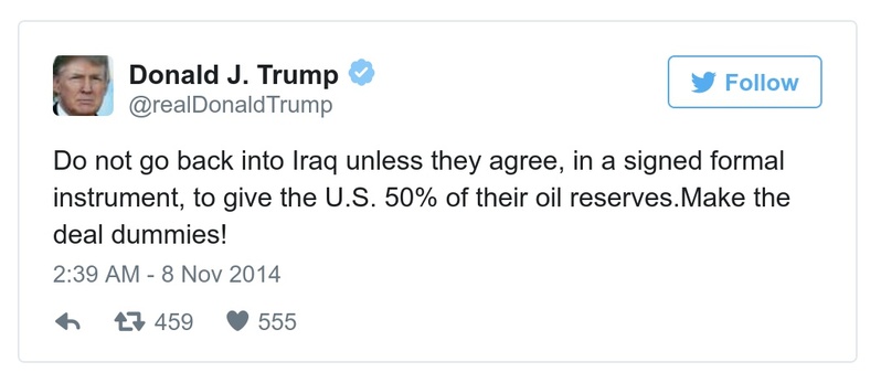Post preview from Donald Trump