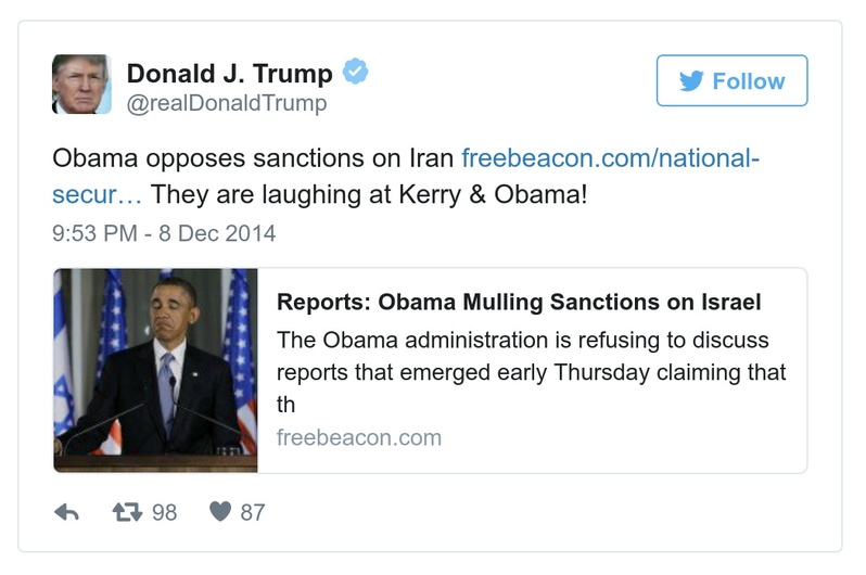 Post preview from Donald Trump