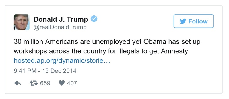 Post preview from Donald Trump