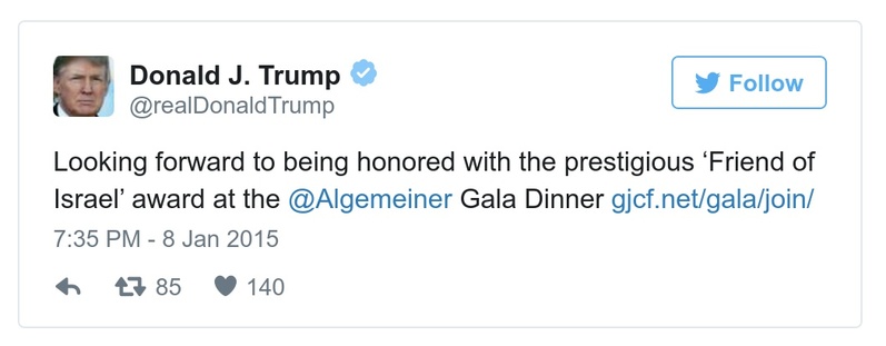 Post preview from Donald Trump