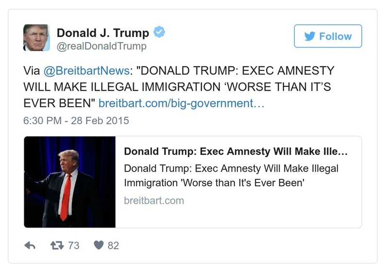 Post preview from Donald Trump