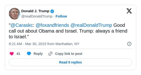 Post preview from Donald Trump