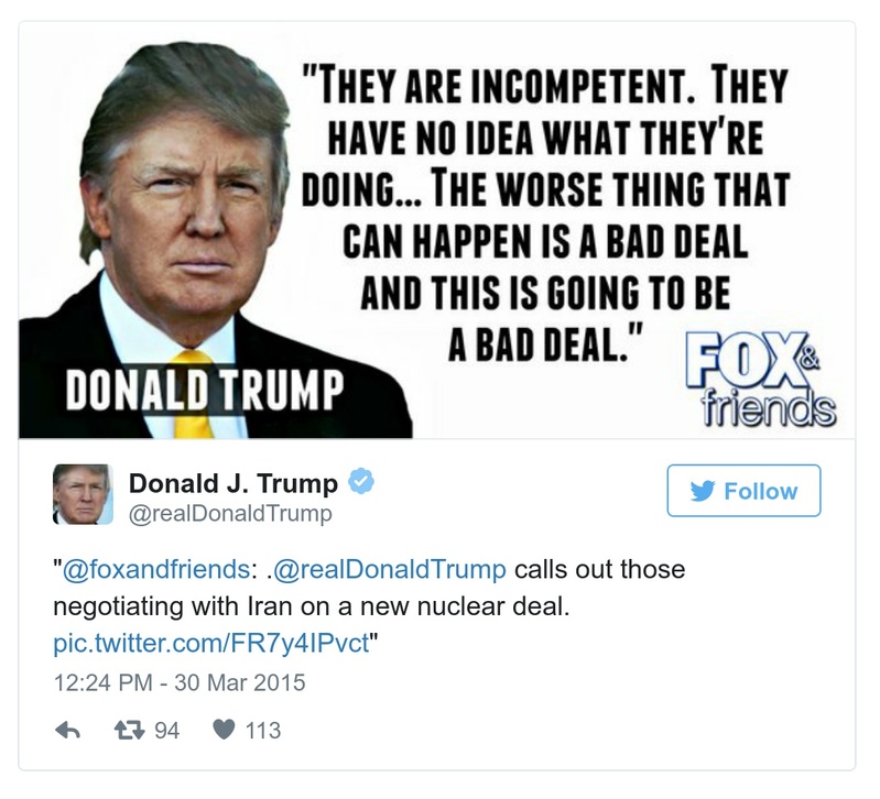 Post preview from Donald Trump