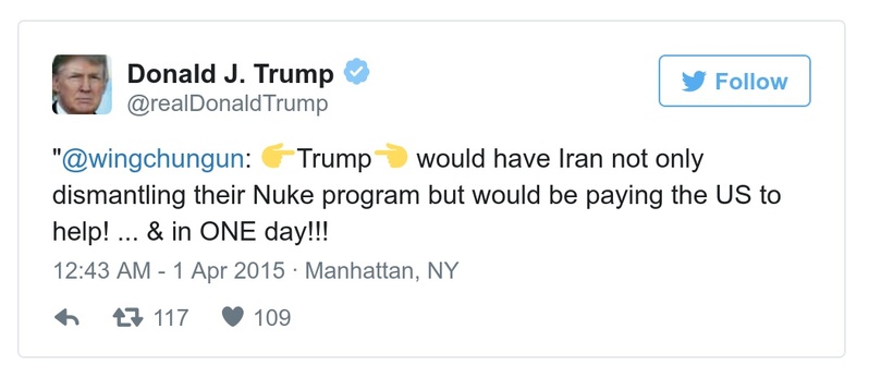 Post preview from Donald Trump