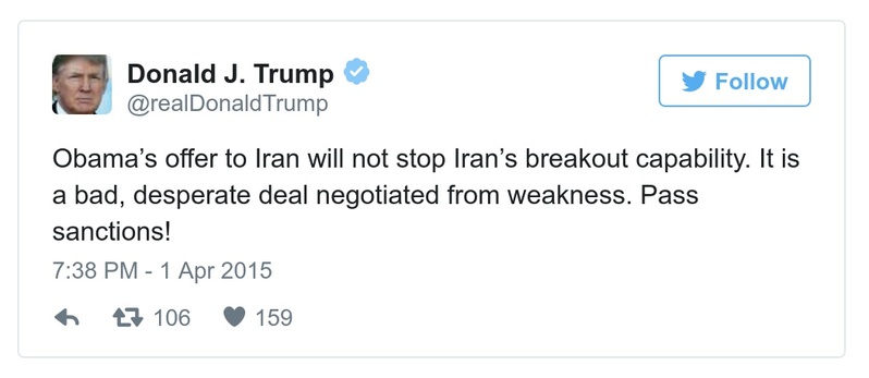 Post preview from Donald Trump