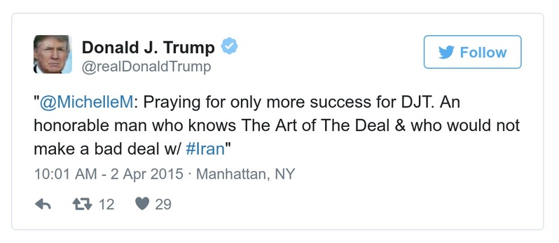 Post preview from Donald Trump