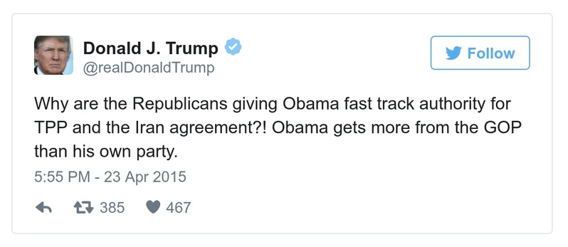 Post preview from Donald Trump