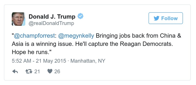 Post preview from Donald Trump