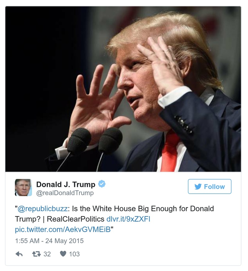 Post preview from Donald Trump
