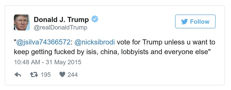 Post preview from Donald Trump