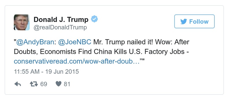 Post preview from Donald Trump