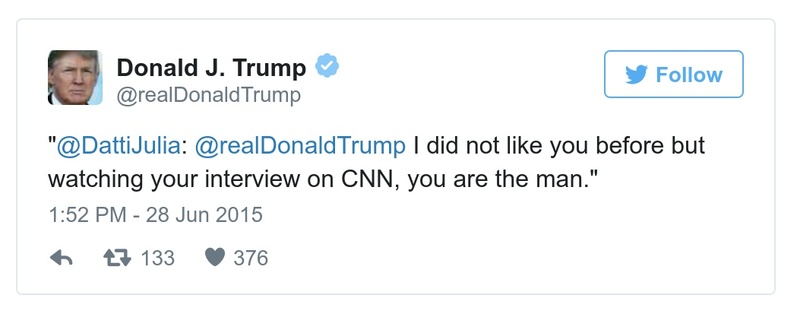 Post preview from Donald Trump