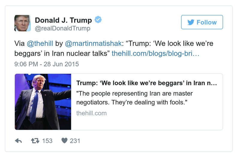 Post preview from Donald Trump