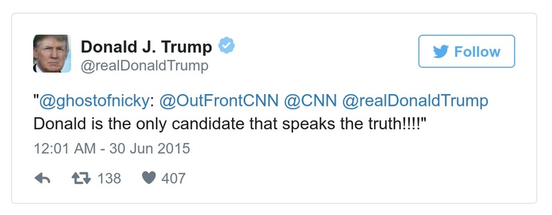 Post preview from Donald Trump