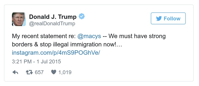 Post preview from Donald Trump