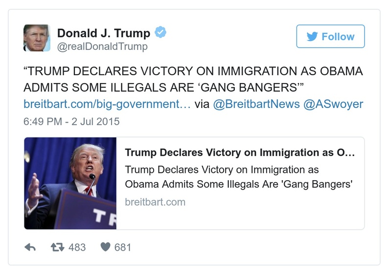 Post preview from Donald Trump