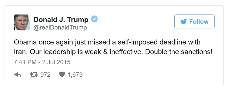 Post preview from Donald Trump