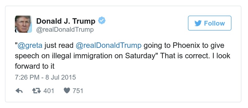 Post preview from Donald Trump