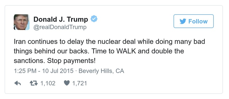 Post preview from Donald Trump