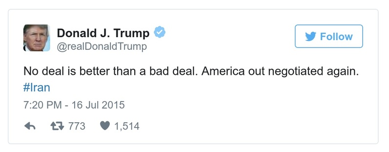 Post preview from Donald Trump