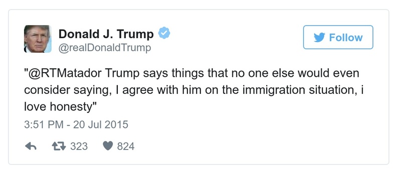 Post preview from Donald Trump