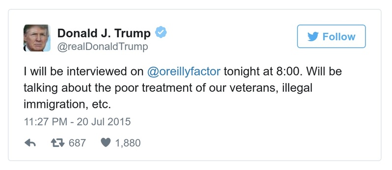 Post preview from Donald Trump