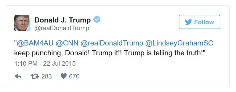 Post preview from Donald Trump