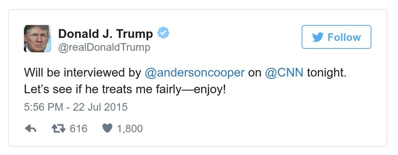 Post preview from Donald Trump