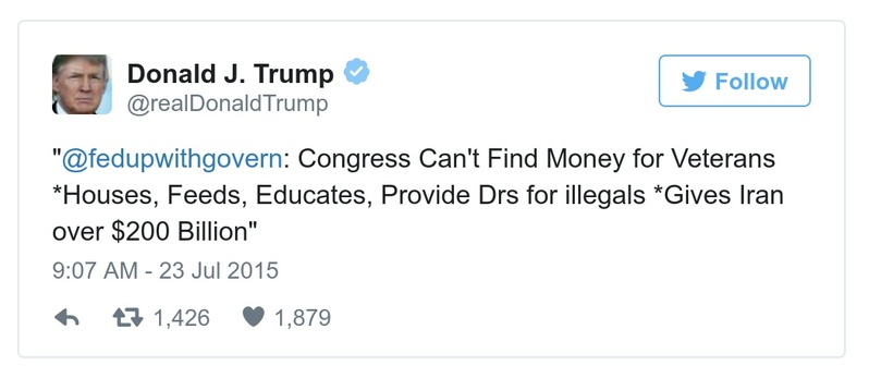 Post preview from Donald Trump