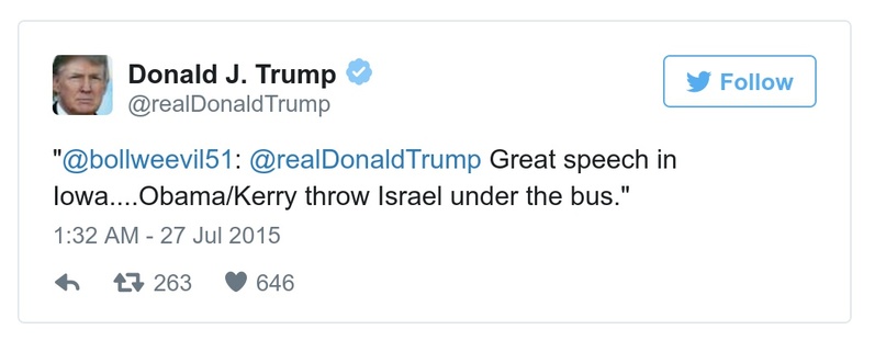 Post preview from Donald Trump